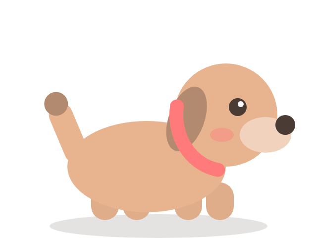 Kahverengi köpek yavrusu